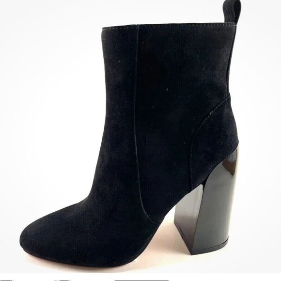 Vince Camuto Enverna Womens Ankle Boot , BLACK , size 9 , suede - Picture 1 of 4